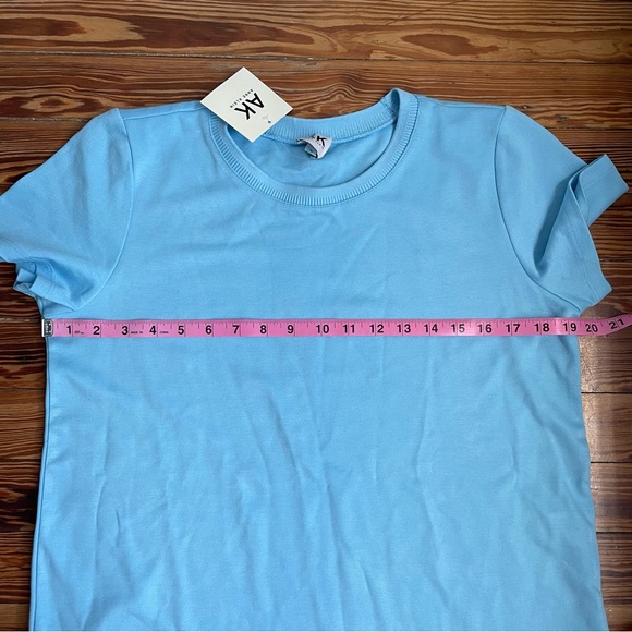 NWT Anne Klein Light Blue Top - Picture 7 of 7